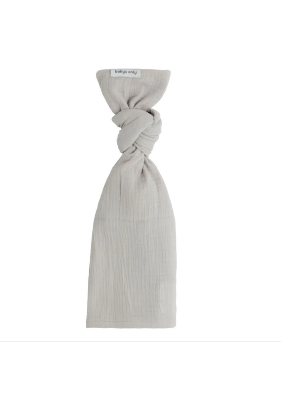 Baby's only Swaddle zilvergrijs 100x120