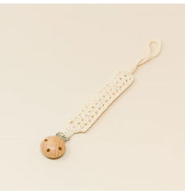Yaarn Yaarn - Pacifier strap beige