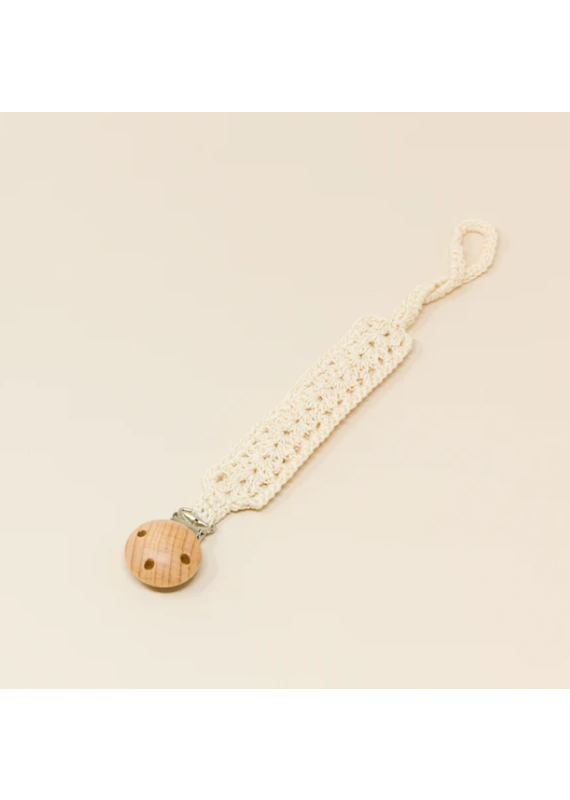 Yaarn Yaarn - Pacifier strap beige