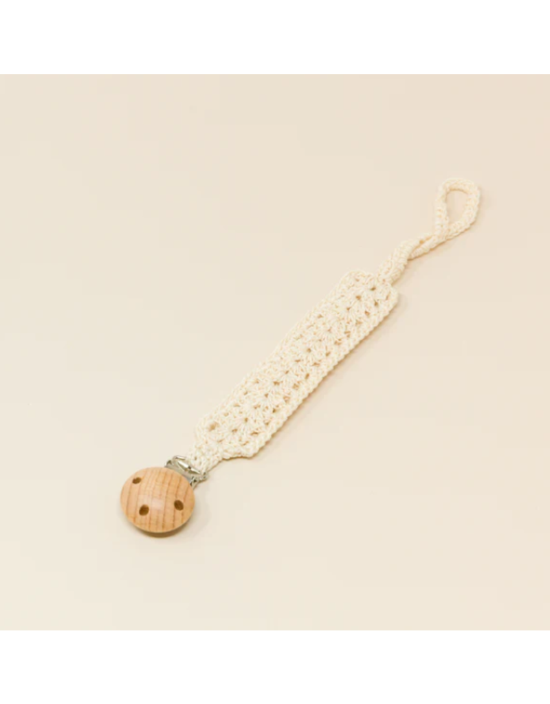 Yaarn Yaarn - Pacifier strap beige