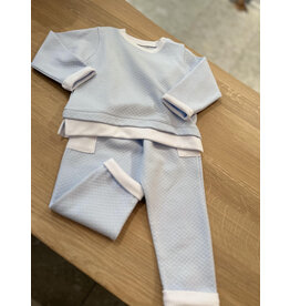 Babidu Pyjama-2 stuks-blauw-JONGEN