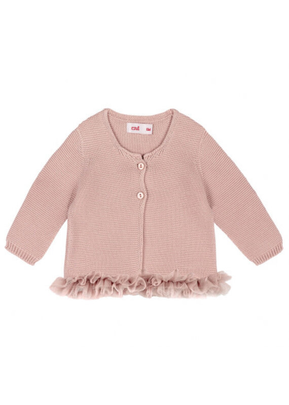 Condor Cardigan Cézanne - tulle oud roze