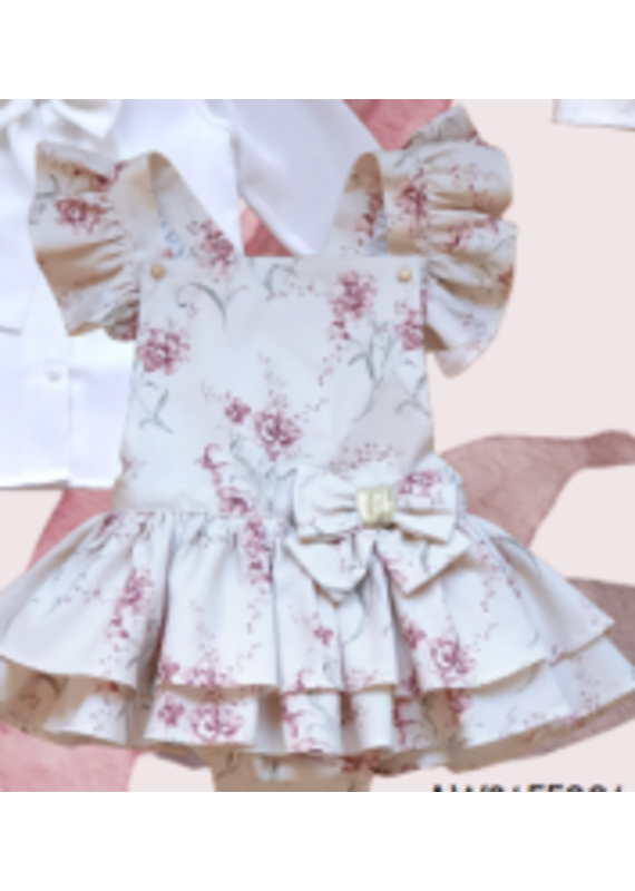 Camellia Camellia-ballerina romper bloemen