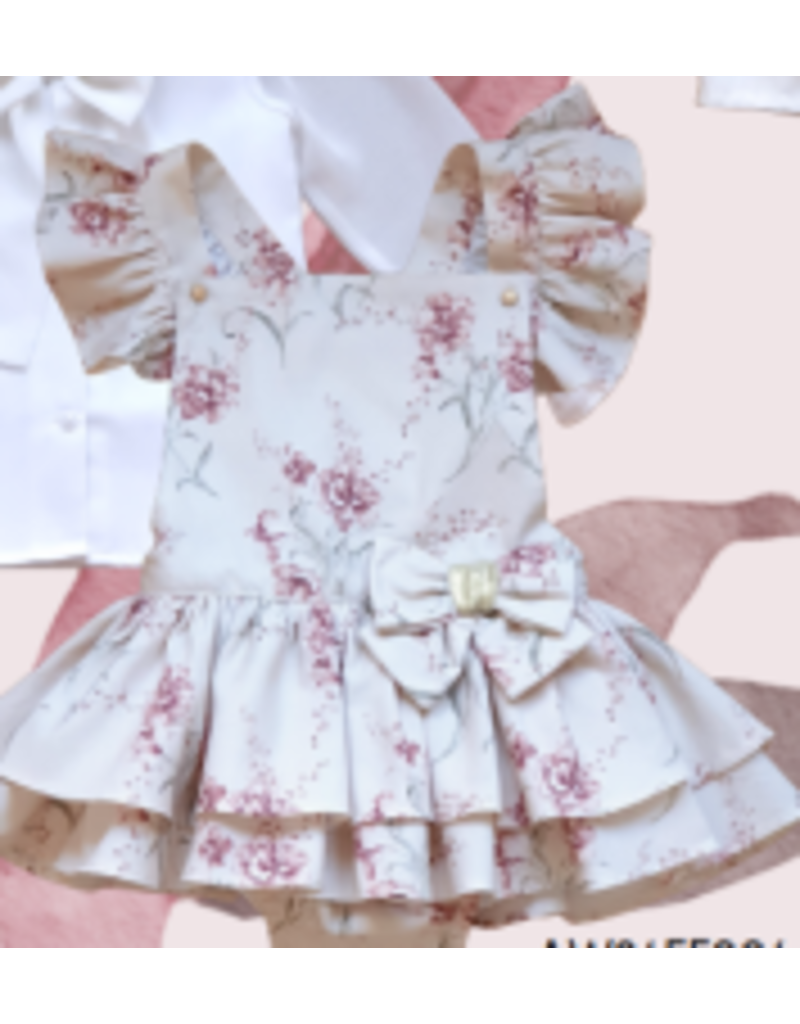 Camellia Camellia-ballerina romper bloemen