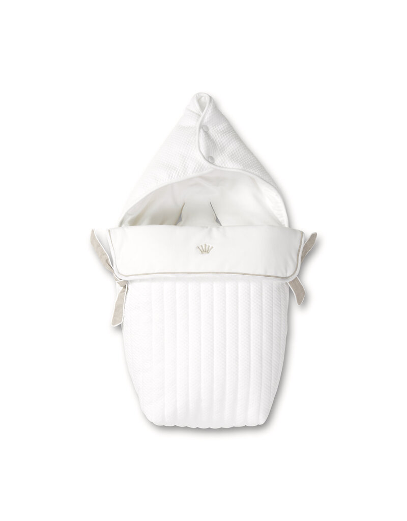 First First angels nest for car seat NOA ETHNIC WHITE 80CM