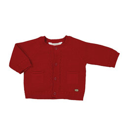 mayoral Cardigan- ronde nek-rood-meisjes