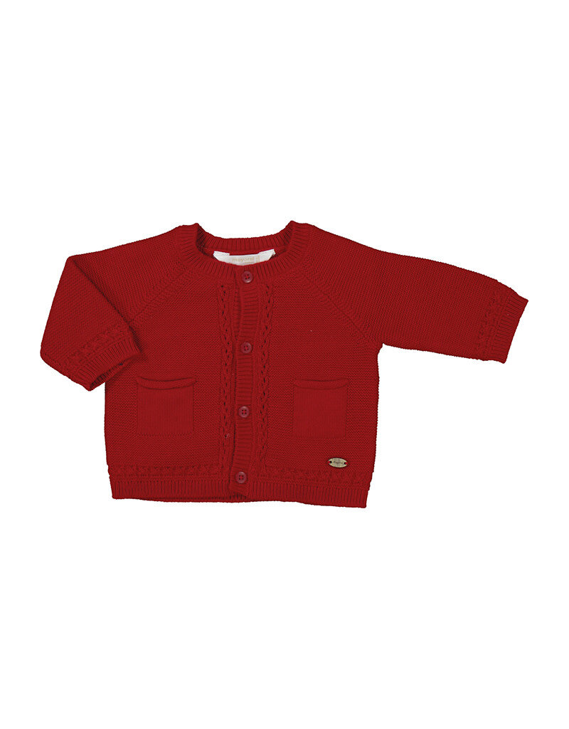 mayoral Cardigan- ronde nek-rood-meisjes