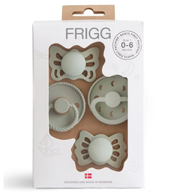 Frigg Frigg Baby's First Pacifier Fopspenen Set | sage