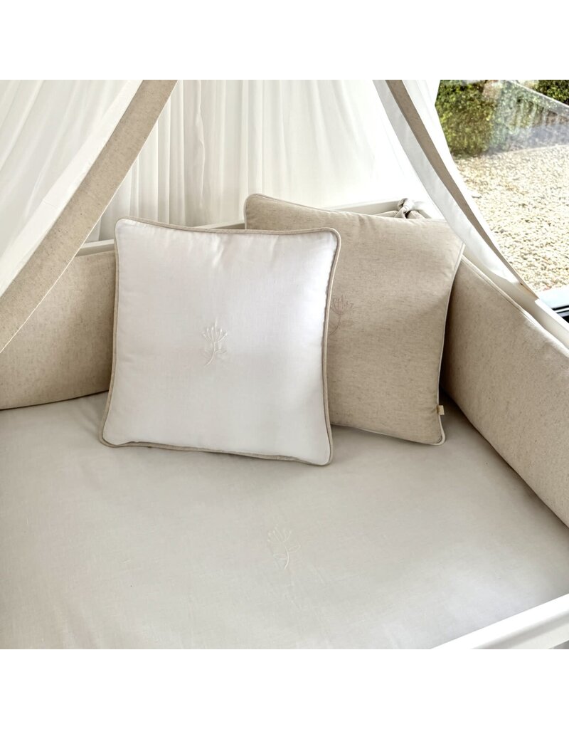 living nature Kussen Linnen Collectie - beige