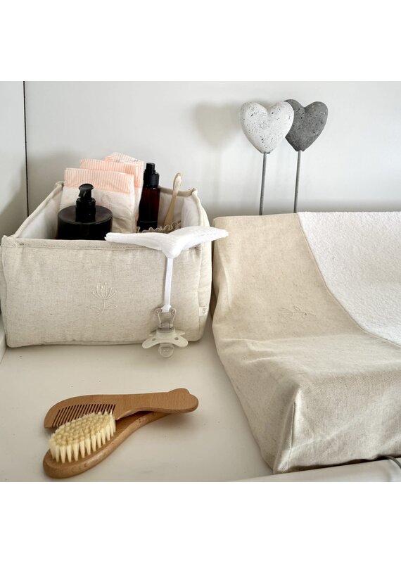 living nature Verzorgingsmandje Linnen Collectie