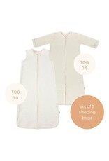 Timboo Timboo - slaapzak 4 seizoenen (90cm) - Daisy white