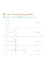 Timboo Timboo - slaapzak 4 seizoenen (90cm) - Daisy white