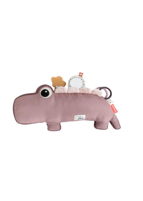 Done by Deer Done by Deer Tummy time activity toy, Croco, powder
