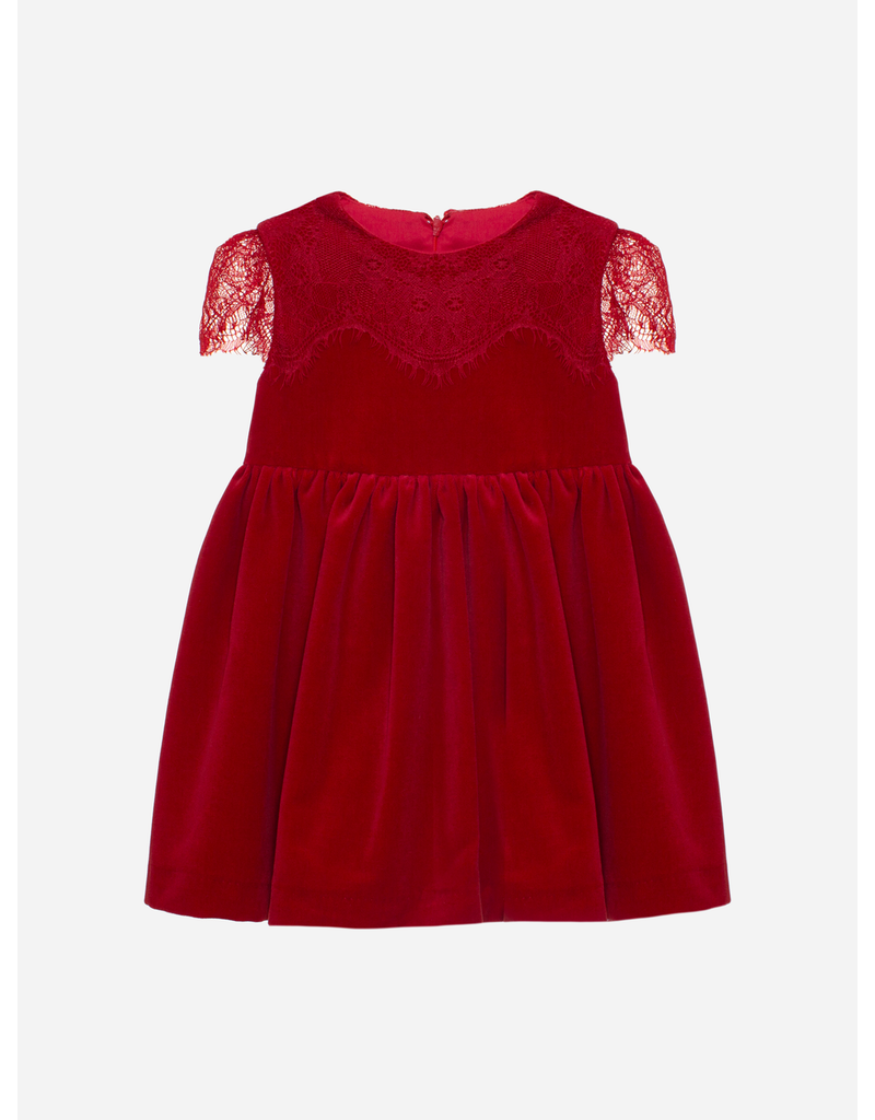 Patachou Patachou - Velours feestjurk - Marine