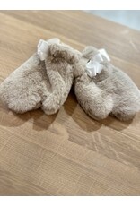 Patachou Patachou-handschoenen fake fur-beige
