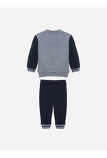 Patachou Jongensset-2 stuks-Blauw/grijs