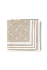 First Signature blanket Luca-white beige-90/90