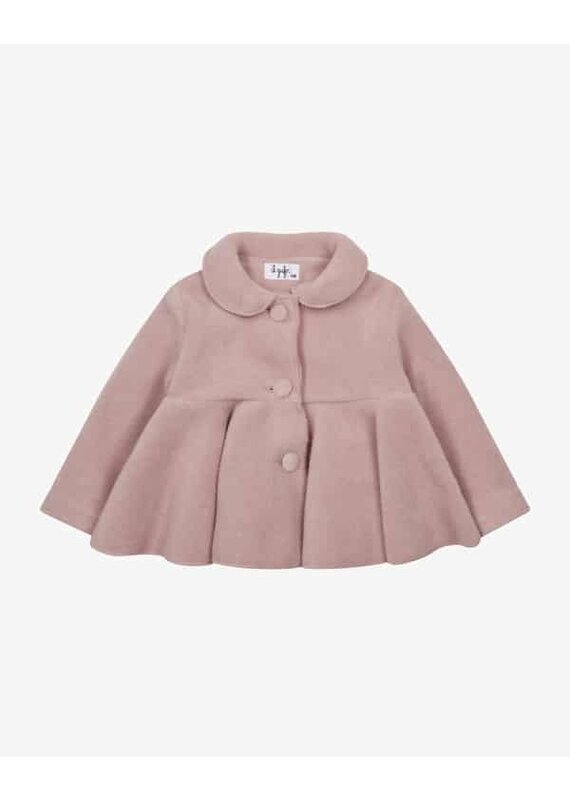 Il gufo Il gufo- fleece jas oud roze