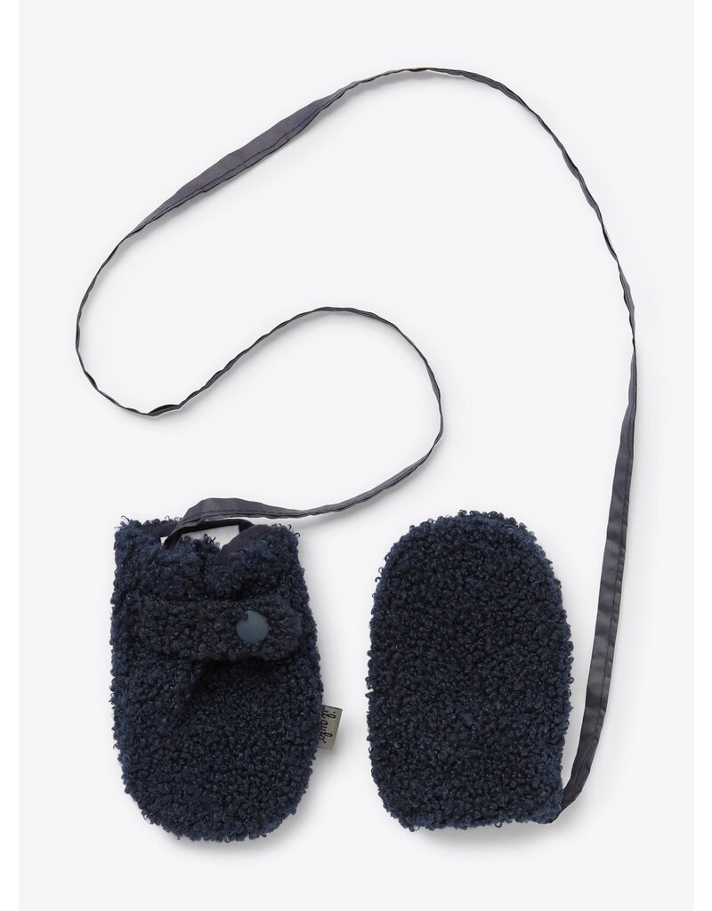 Il gufo Il gufo - Baby 0- 1 jaar wanten teddy blauw
