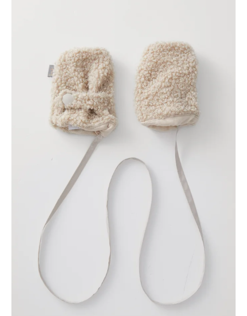 Il gufo Il gufo - Baby 0- 1 jaar wanten teddy beige