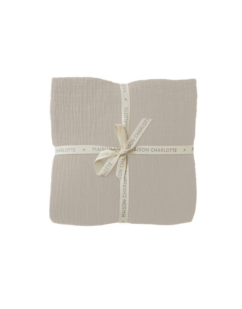 Maison Charlotte Maison Charlotte - Bedovertrek - Tetra 70x140cm - beige