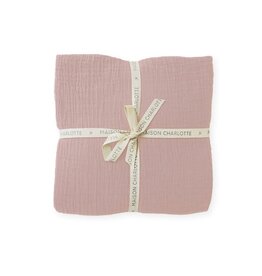 Maison Charlotte Maison Charlotte- Bedovertrek - Tetra 70x140cm - pink