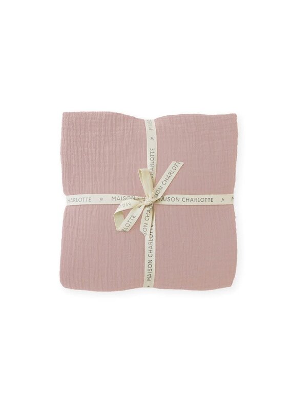 Maison Charlotte Maison Charlotte- Bedovertrek - Tetra 70x140cm - pink