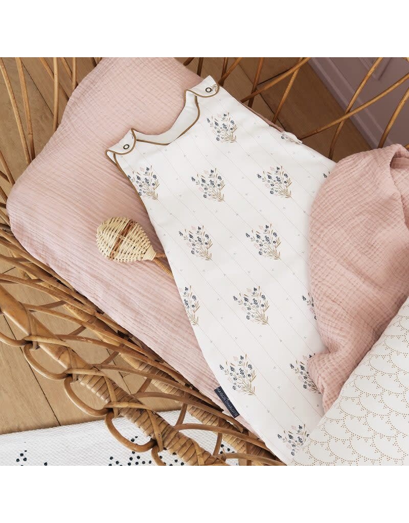 Maison Charlotte Maison Charlotte- Bedovertrek - Tetra 70x140cm - pink