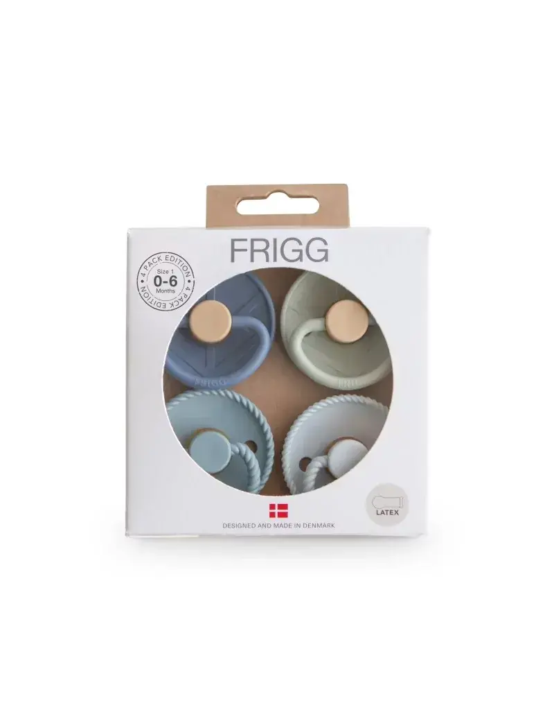 Frigg Frigg - T1 - 4-pack latex Skyline serenity 0-6m