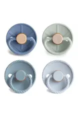 Frigg Frigg - T1 - 4-pack latex Skyline serenity 0-6m