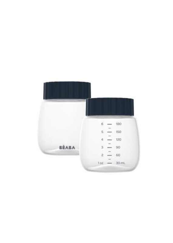 Beaba Beaba Set van 2 flessen voor enkele en dubbele borstkolven (180 ml)