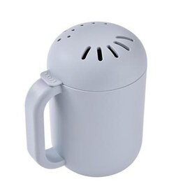 Beaba Beaba- afspoelbeker-blauw/grijs