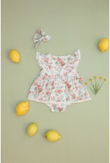 Louise Misha Romper Lena - Cream Rosa Festa