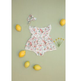 Louise Misha Romper Lena - Cream Rosa Festa