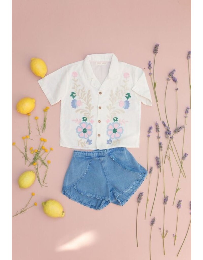 Louise Misha Shirt Alova - off white