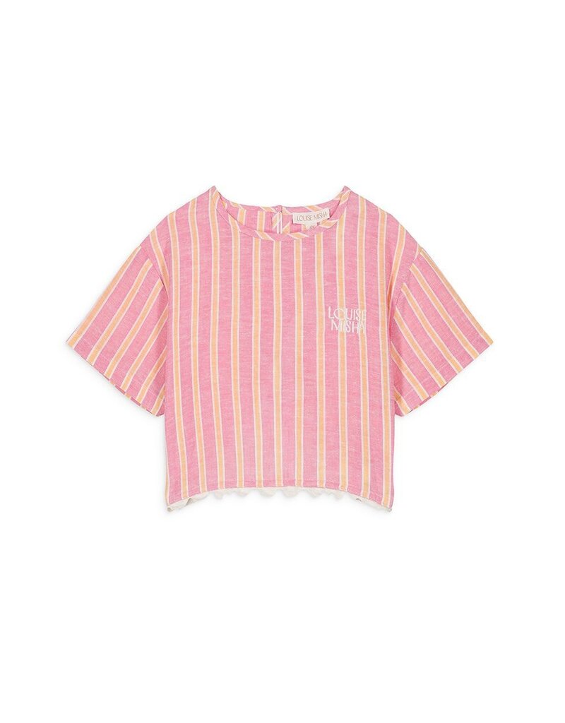 Louise Misha Blouse Kalistee - pink gelato stripes 4J