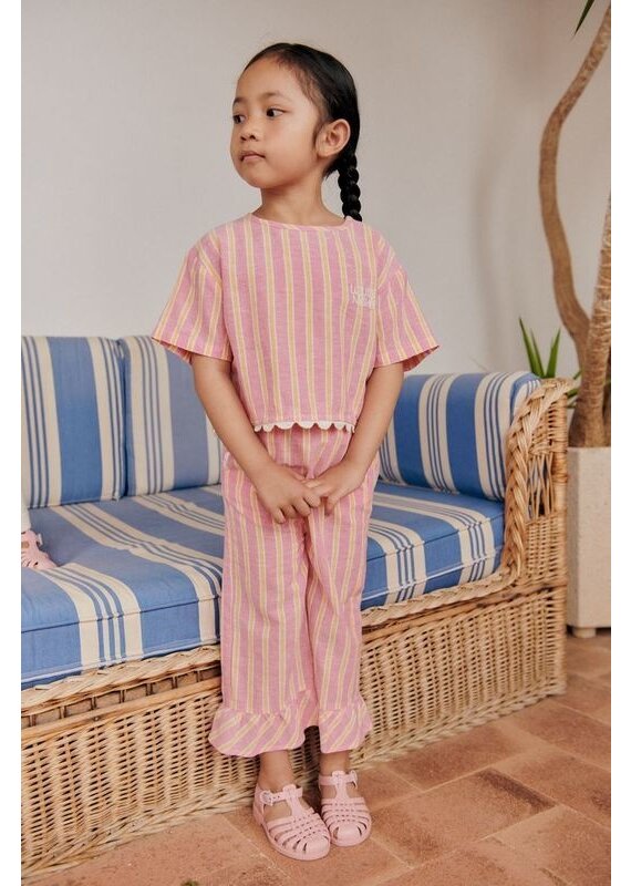 Louise Misha Broek Loukie - Pink gelato stripes