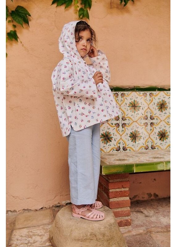 Louise Misha Broek Flor - licht blauw