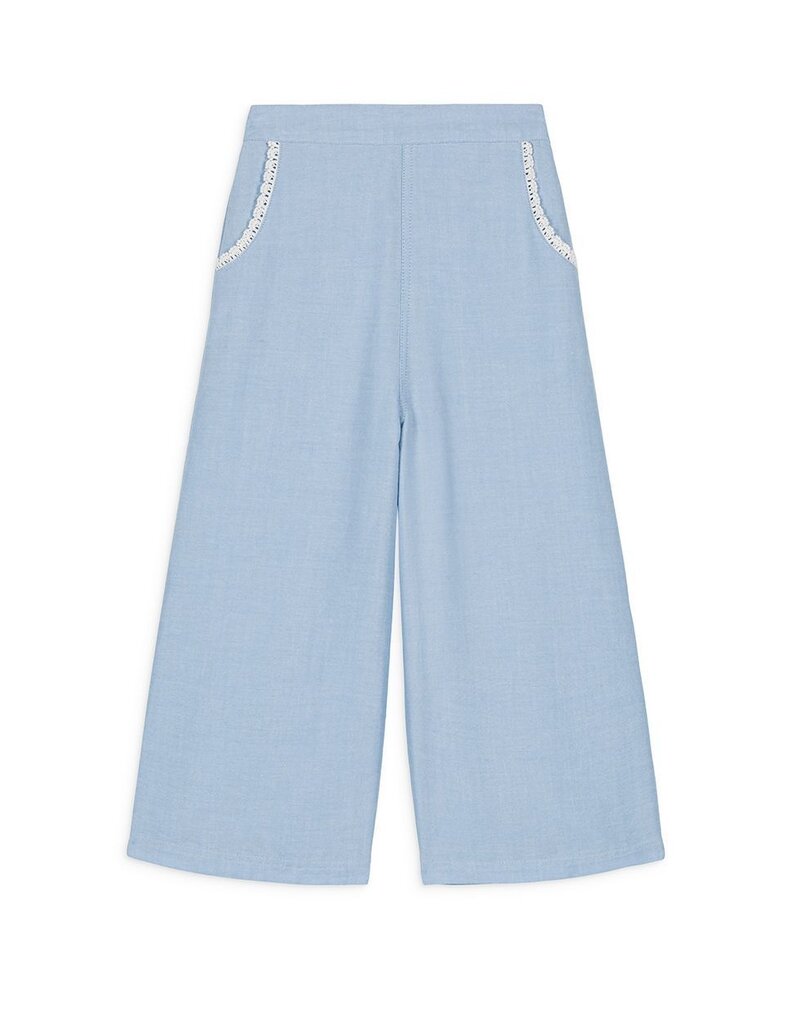 Louise Misha Broek Flor - licht blauw