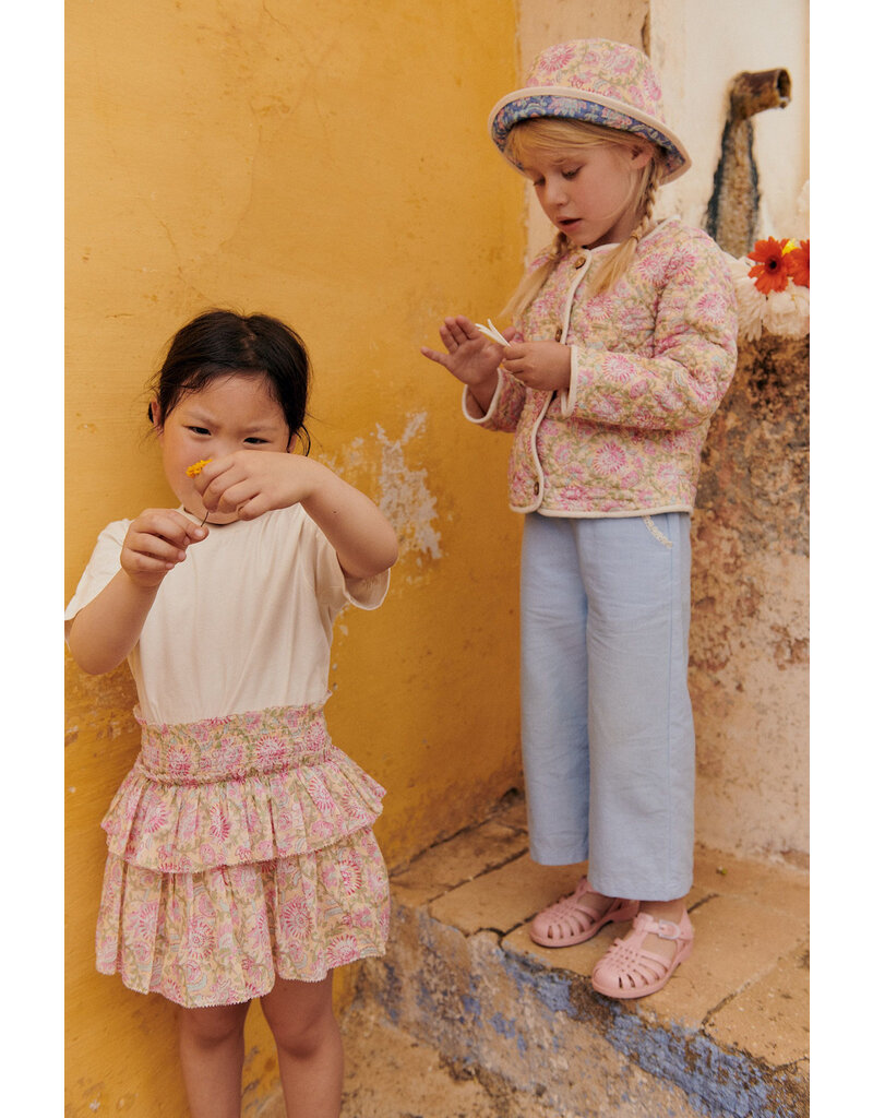 Louise Misha Broek Flor - licht blauw