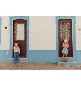 Louise Misha Rok Cephee - Blue parasol stripes