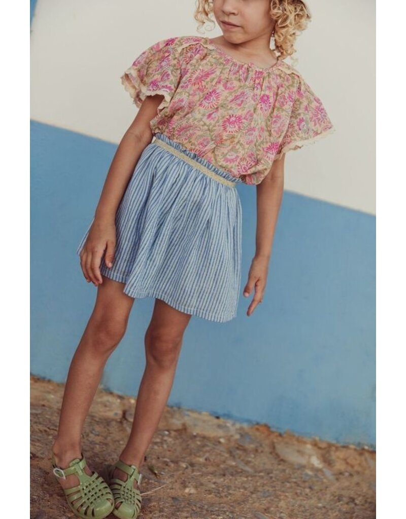Louise Misha Rok Cephee - Blue parasol stripes
