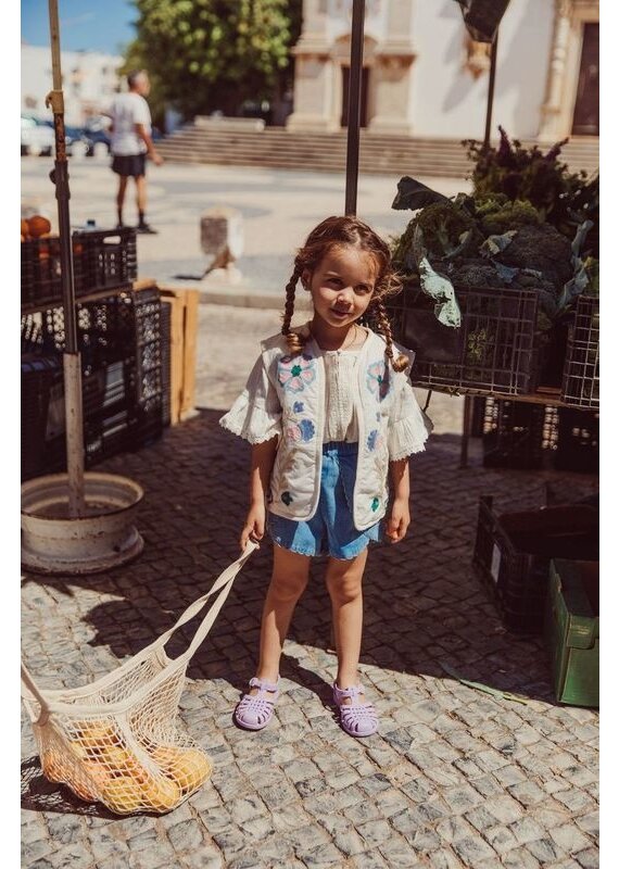 Louise Misha Mouwloos vest Andresi - Off white