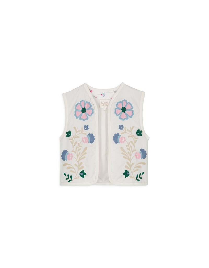 Louise Misha Mouwloos vest Andresi - Off white