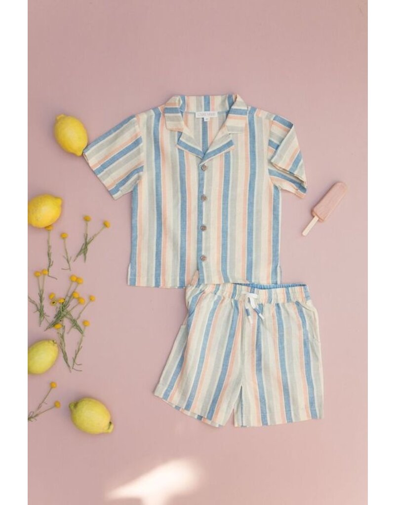Louise Misha Shorts Obiki - riviera strepen (boy)