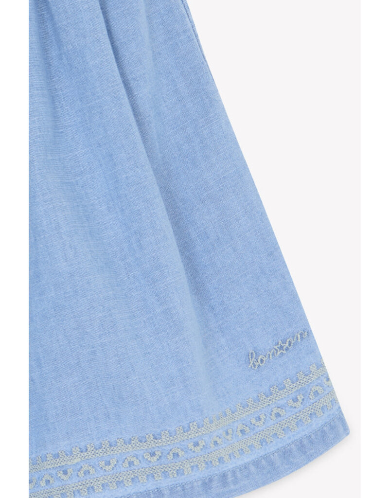 Bonton Bonton - Rok Jeans Framboise