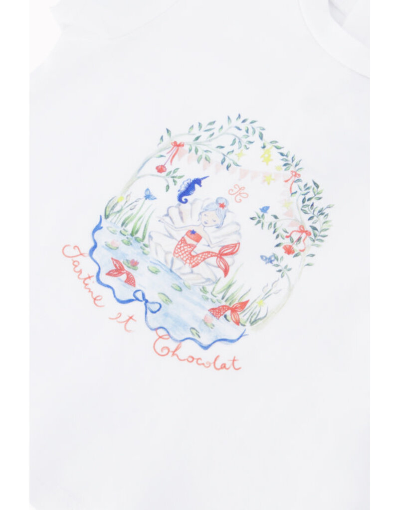Tartine & Chocolat Tartine et Chocolat - T-shirt zeemeermin