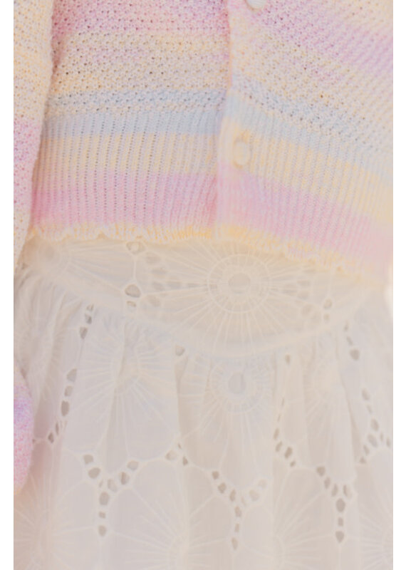 Tartine & Chocolat Rok wit engels borduurwerk