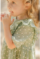 Tartine & Chocolat groen bloemrijk jurk