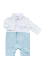 Natini Kruippakje Luca - wit/blauw